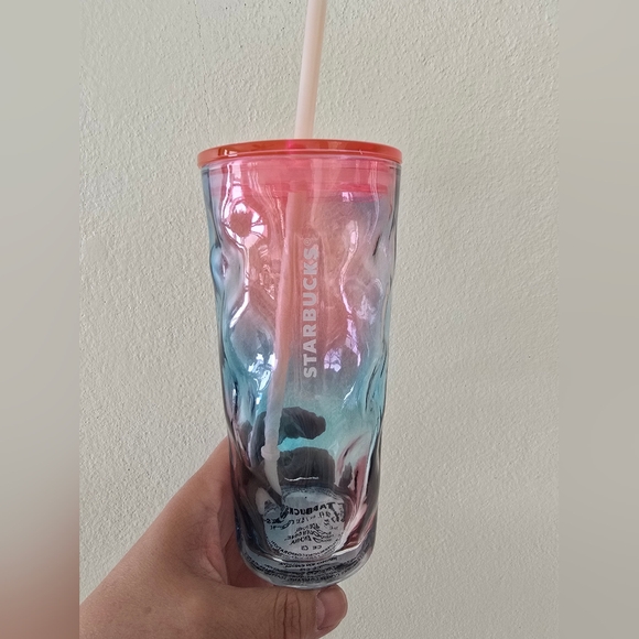 Starbucks Other - NWT Starbucks 2026 LATAM Gradient Glass Tumbler With Lid, 18 Oz